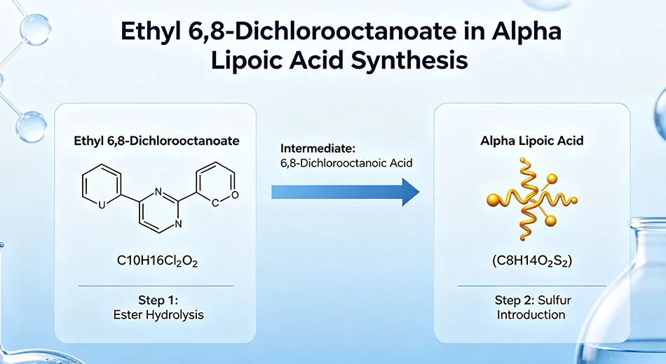​Ethyl 6,8-Dichlorooctanoate in Alpha Lipoic Acid Synthesis: A Buyer's Guide